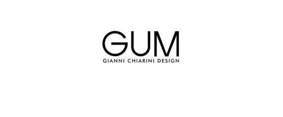 GUM gianni chiarini design logo
