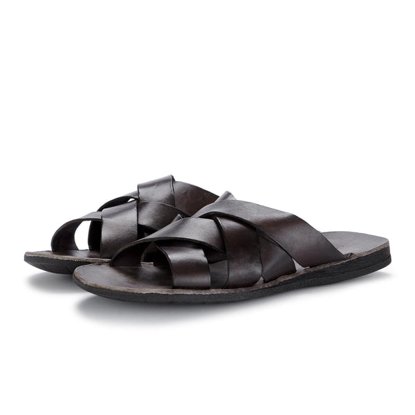brador mens sandals brown