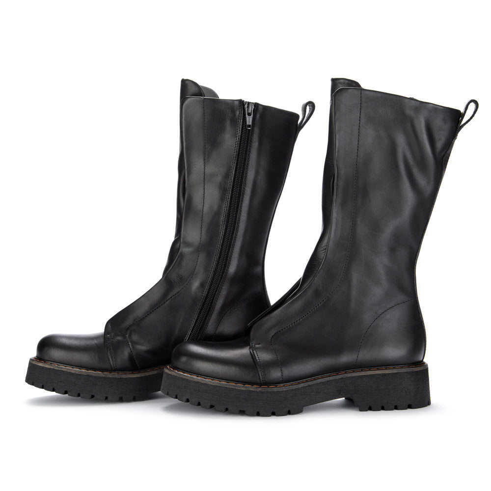 KUNI HIGH CALF BELLO  NERO