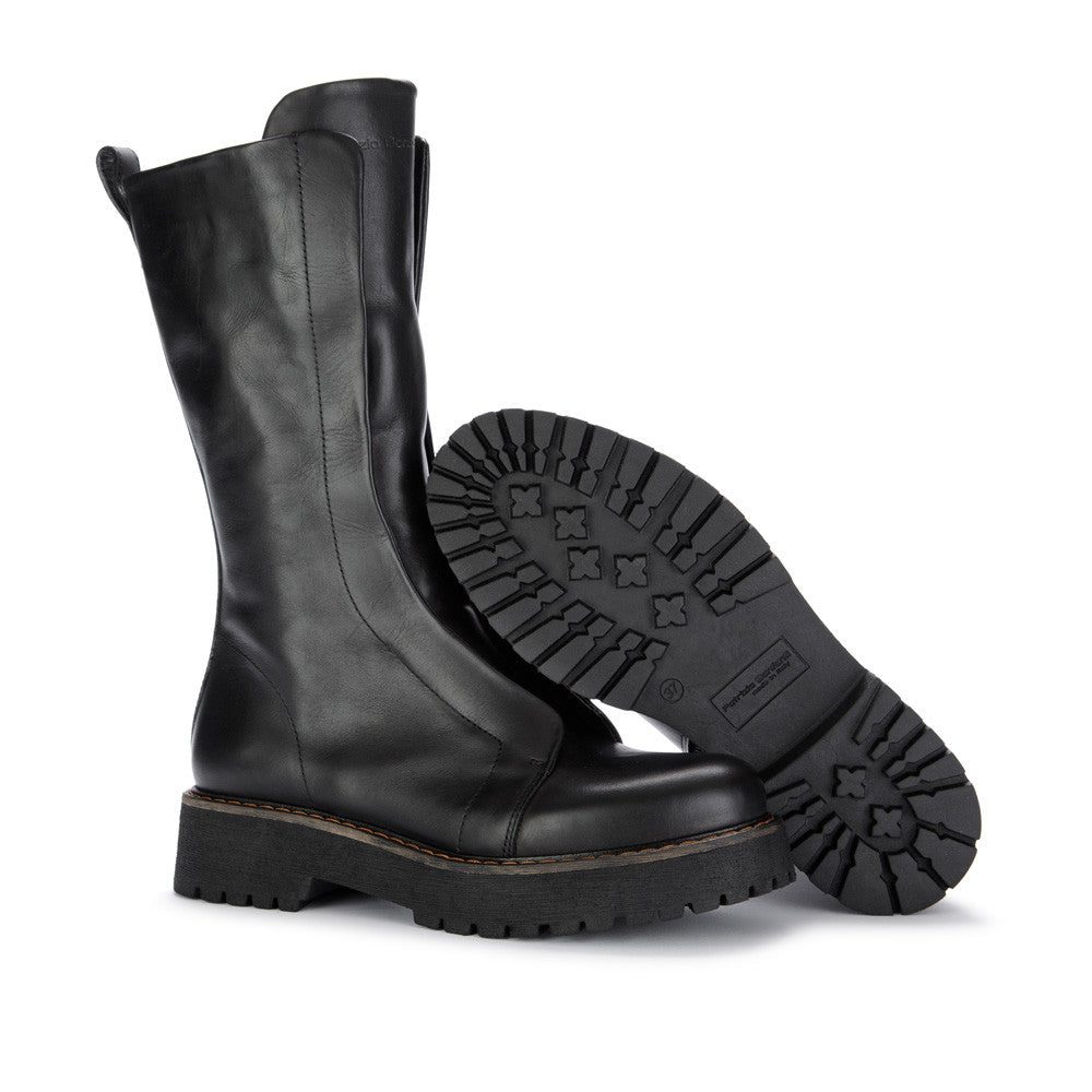 KUNI HIGH CALF BELLO  NERO
