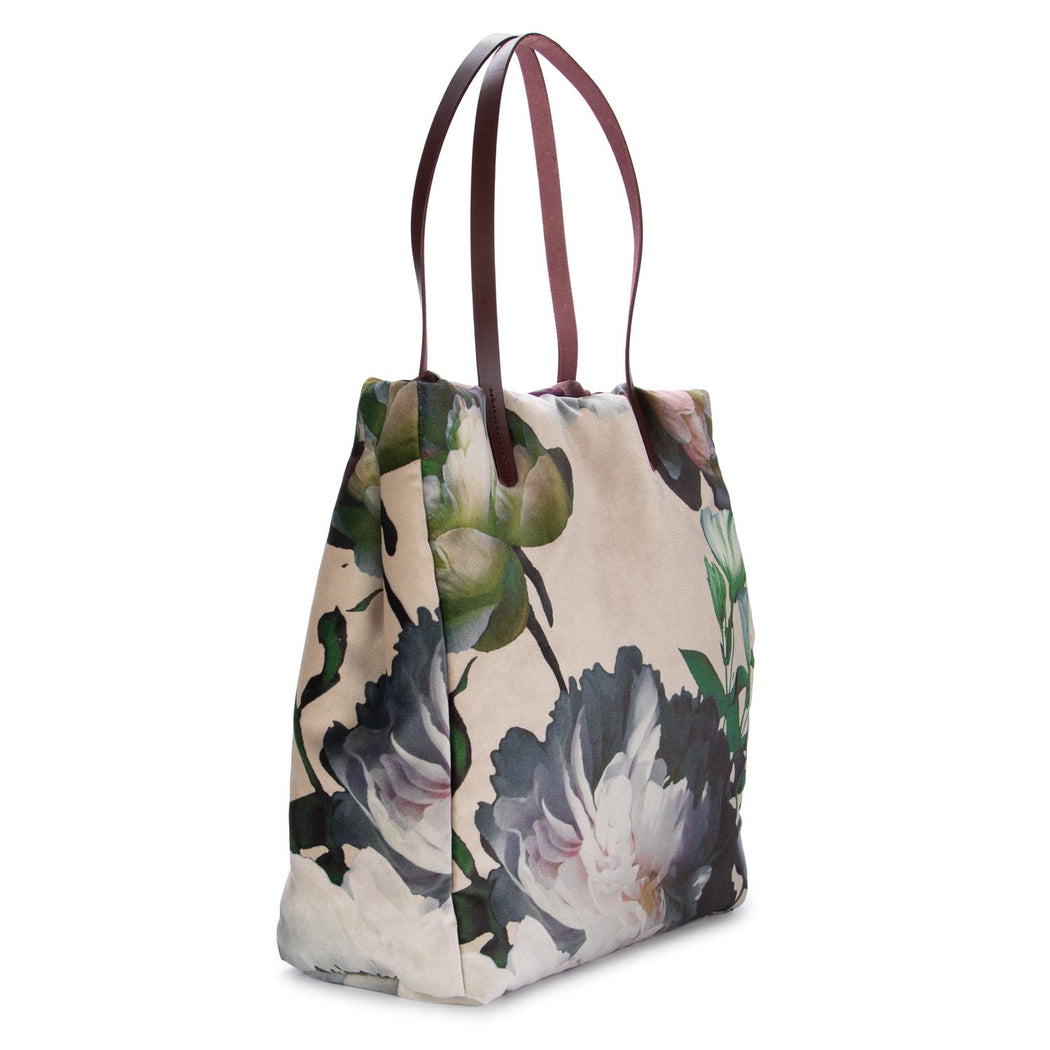 SH23I02 SHOPPING OLANDA  BEIGE/MULTICOLOR