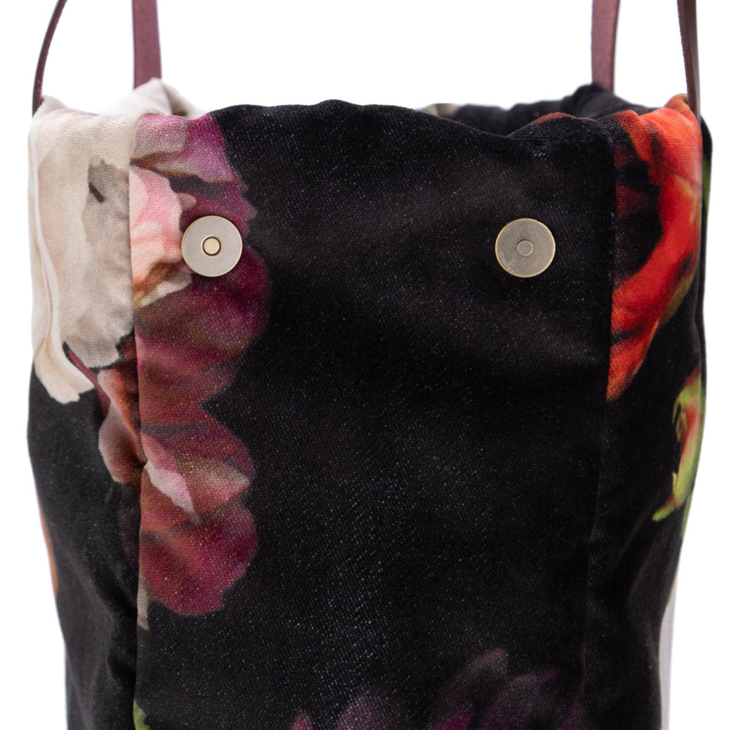SH23I02 SHOPPING OLANDA  NERO/MULTICOLOR