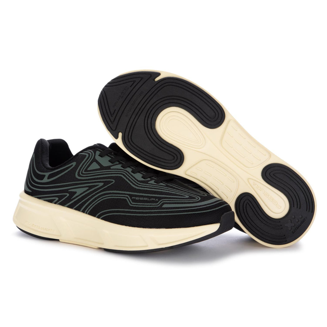 REX001-BONE4-REX00118  NERO/VERDE