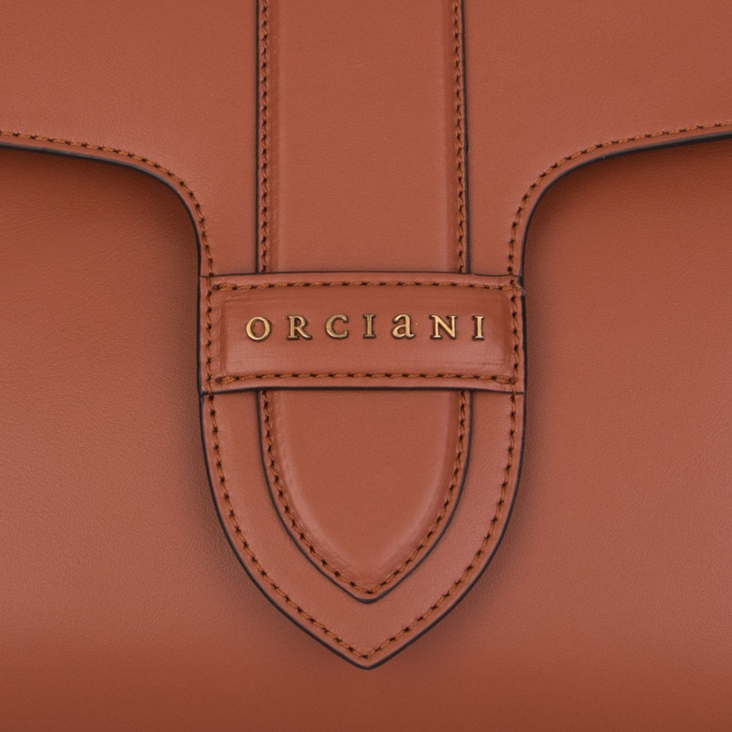 B02165 ALMA COUTURE  MARRONE CUOIO