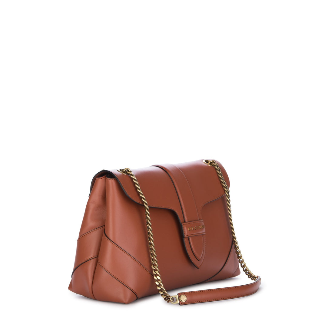 B02165 ALMA COUTURE  MARRONE CUOIO