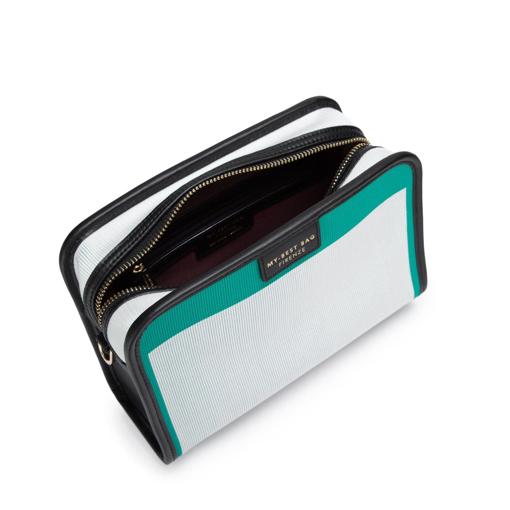 MYB-6103-SS GARDEN  BIANCO/VERDE/NERO