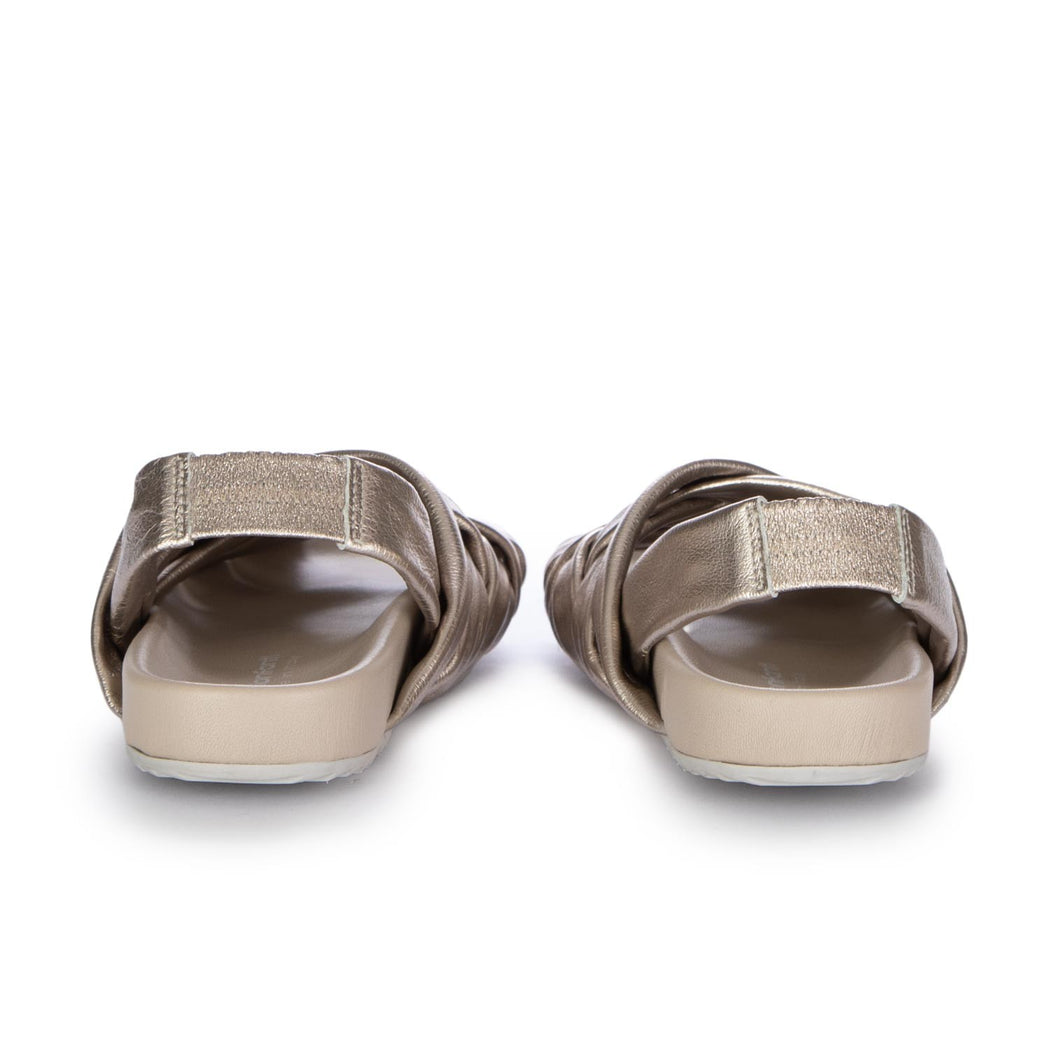 AMELIE BACK SILK VANILLA  METALLIZZATO
