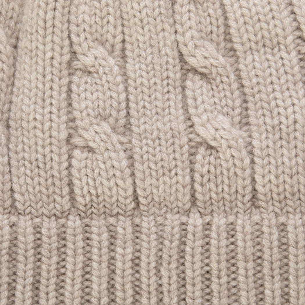 199 BERRETTO COSTA TRECCIA SILVER  BEIGE