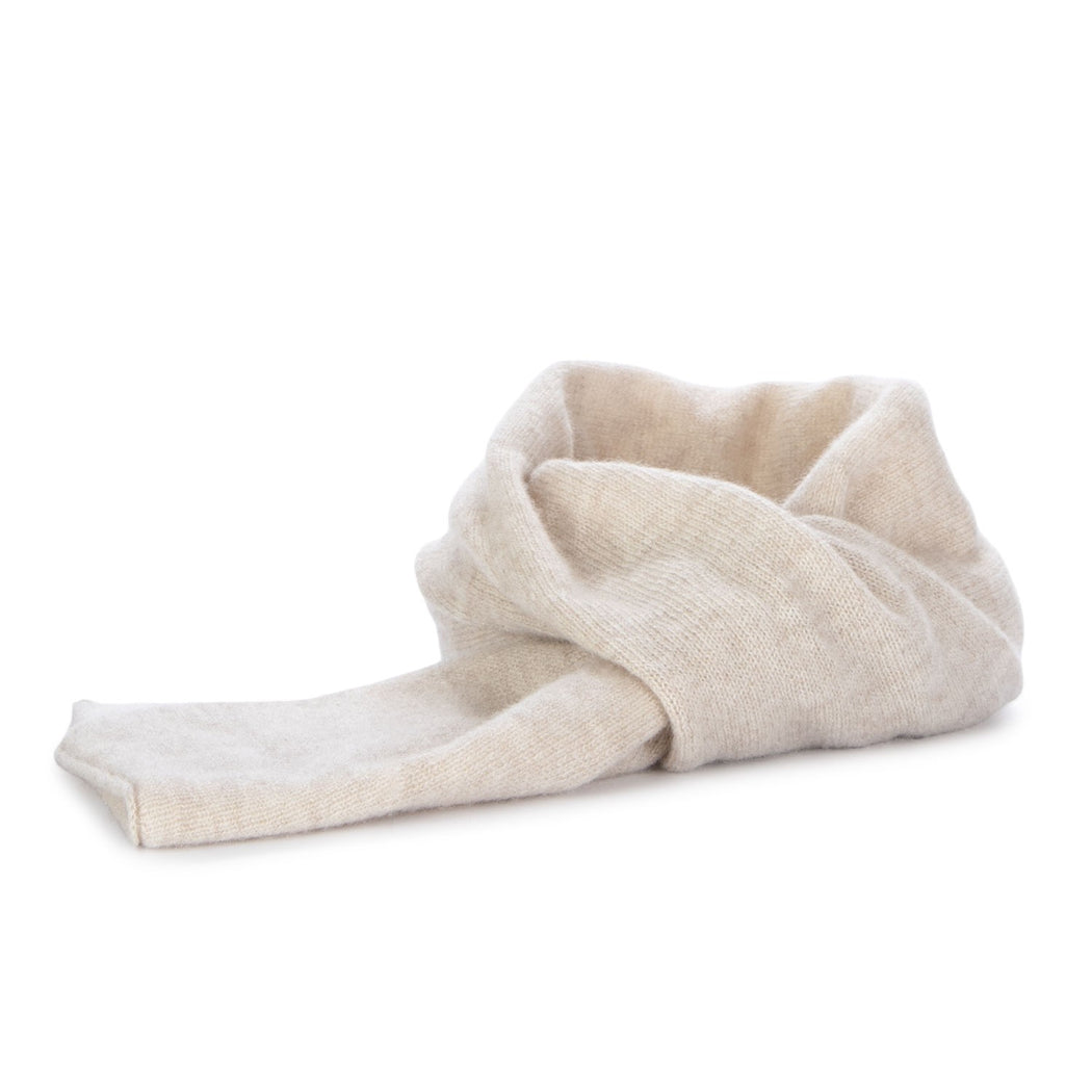 98B SCALDACOLLO BICOLORE 01  BIANCO PANNA/BEIGE