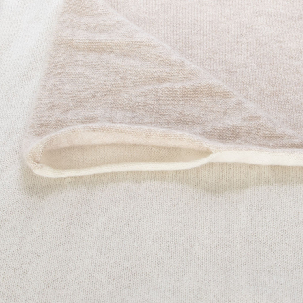 98B SCALDACOLLO BICOLORE 01  BIANCO PANNA/BEIGE