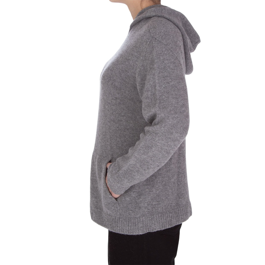 725 FELPA CAPPUCCIO GRIS1  GRIGIO