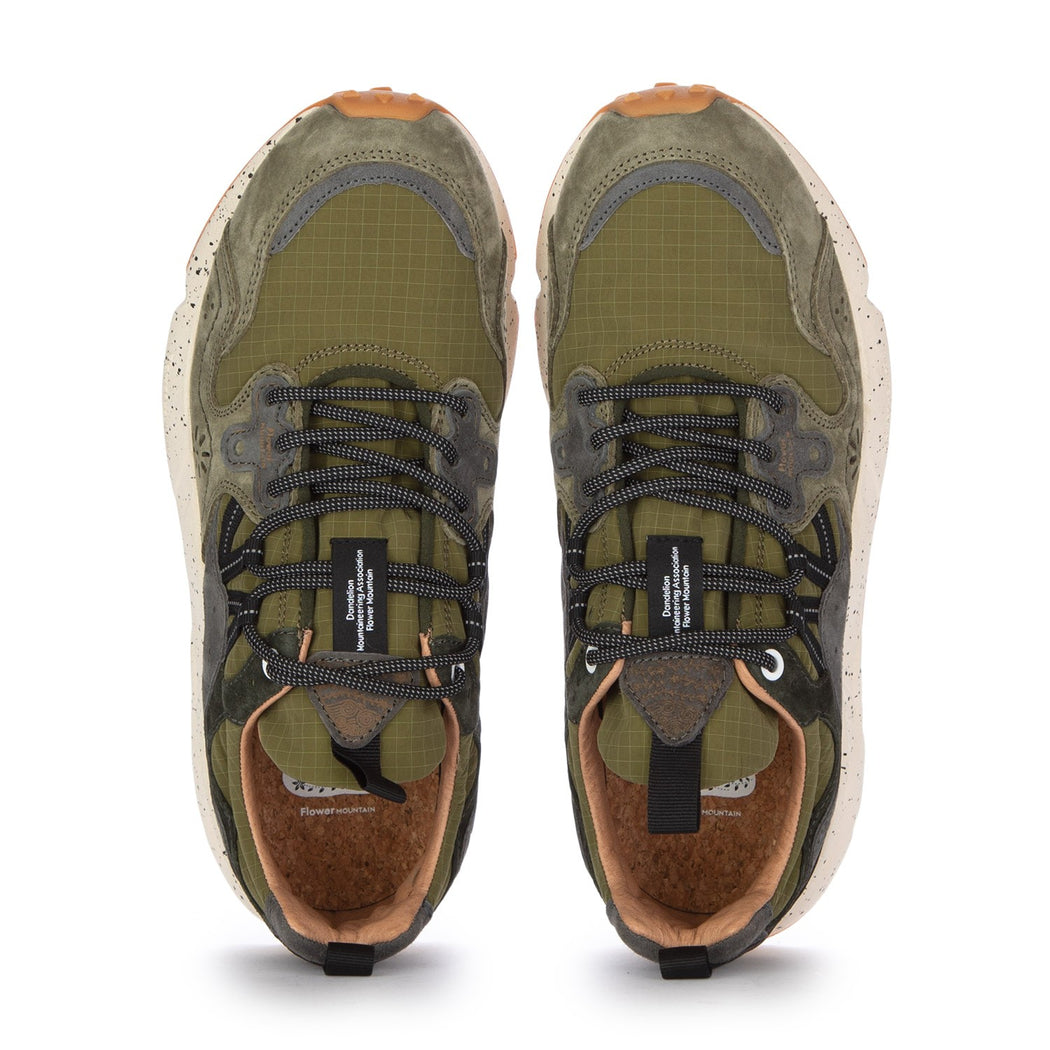 YAMANO 3 SUEDE/NYLON CHECKE  VERDE