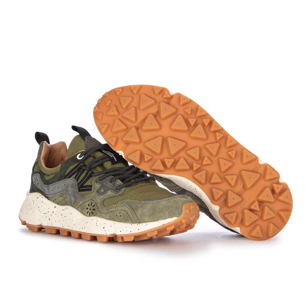 YAMANO 3 SUEDE/NYLON CHECKE  VERDE