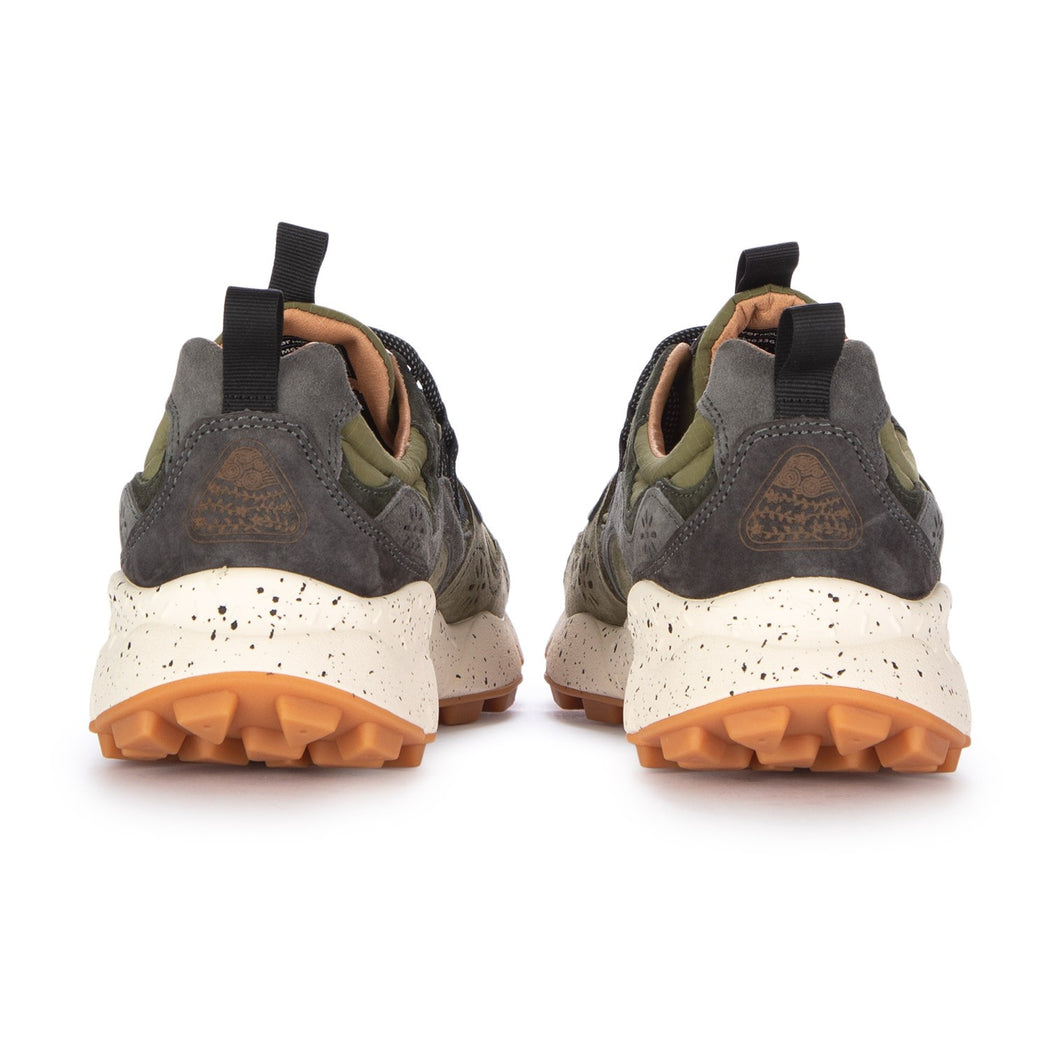 YAMANO 3 SUEDE/NYLON CHECKE  VERDE
