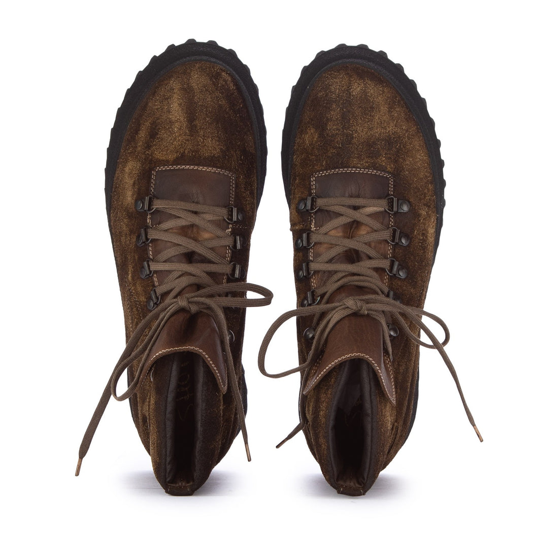 50097 ALCE SUEDE DIVE FANGO  MARRONE