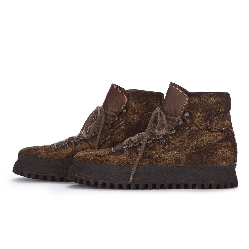 50097 ALCE SUEDE DIVE FANGO  MARRONE