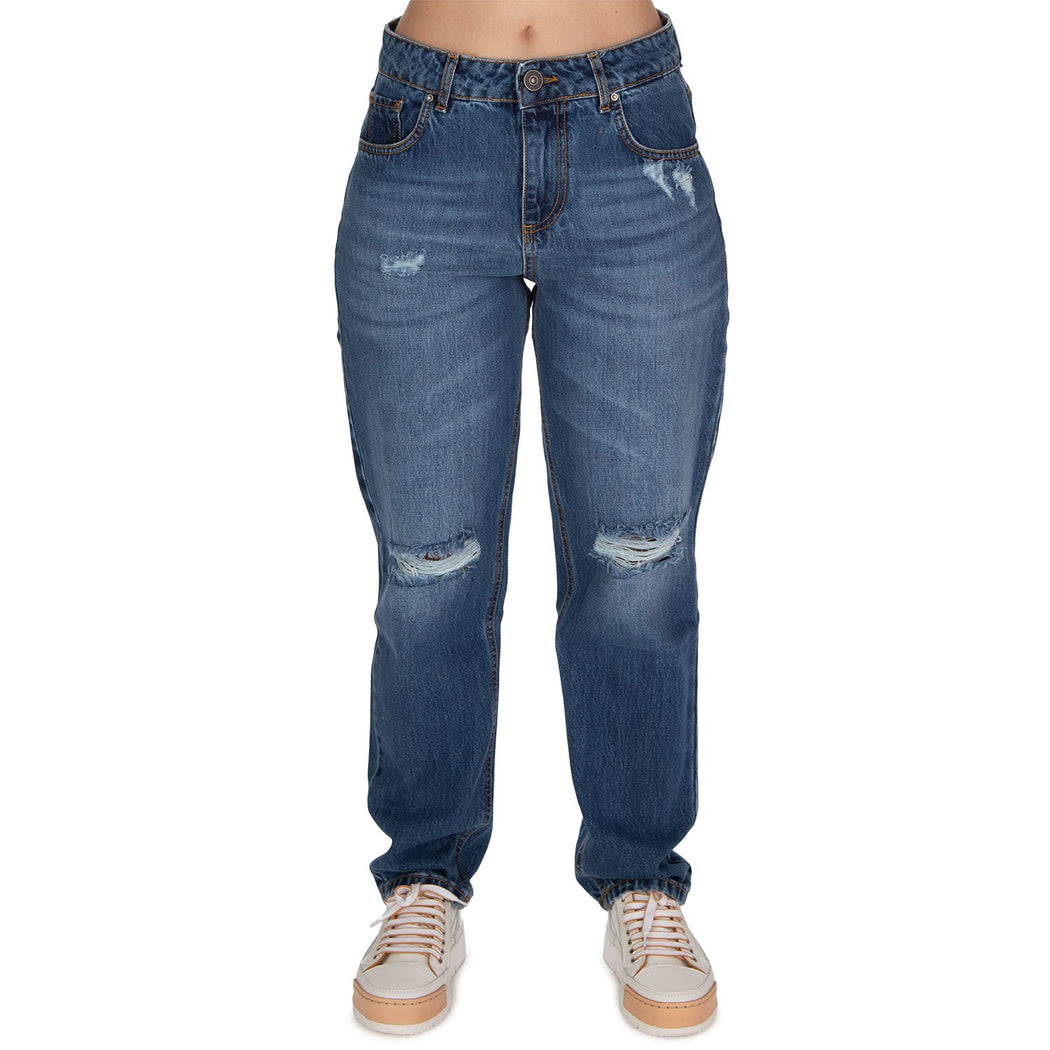 MARGHERITA SLIM CROPPED C/ROTTURE