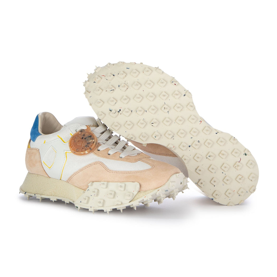 BD1409  V2046 BEIGE/BIANCO/BLU
