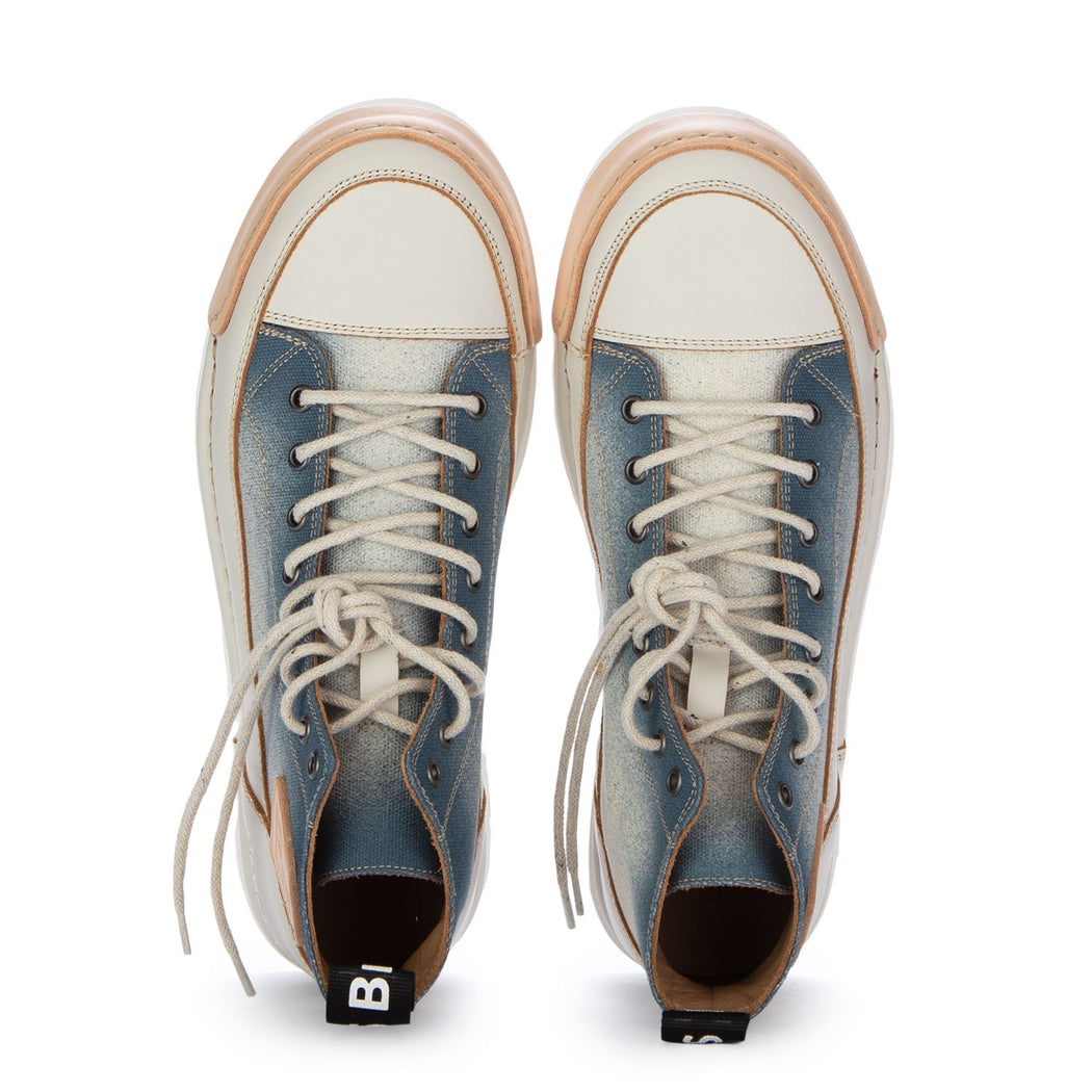 LA SFUMATA  BIANCO/JEANS U2202-9A