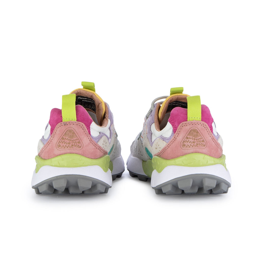 YAMANO 3 SUEDE/NYLON  BIANCO/VERDE