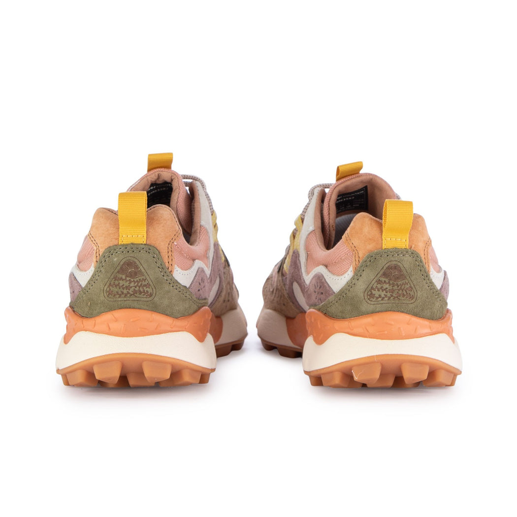 YAMANO 3 SUEDE/CANVAS  ROSA