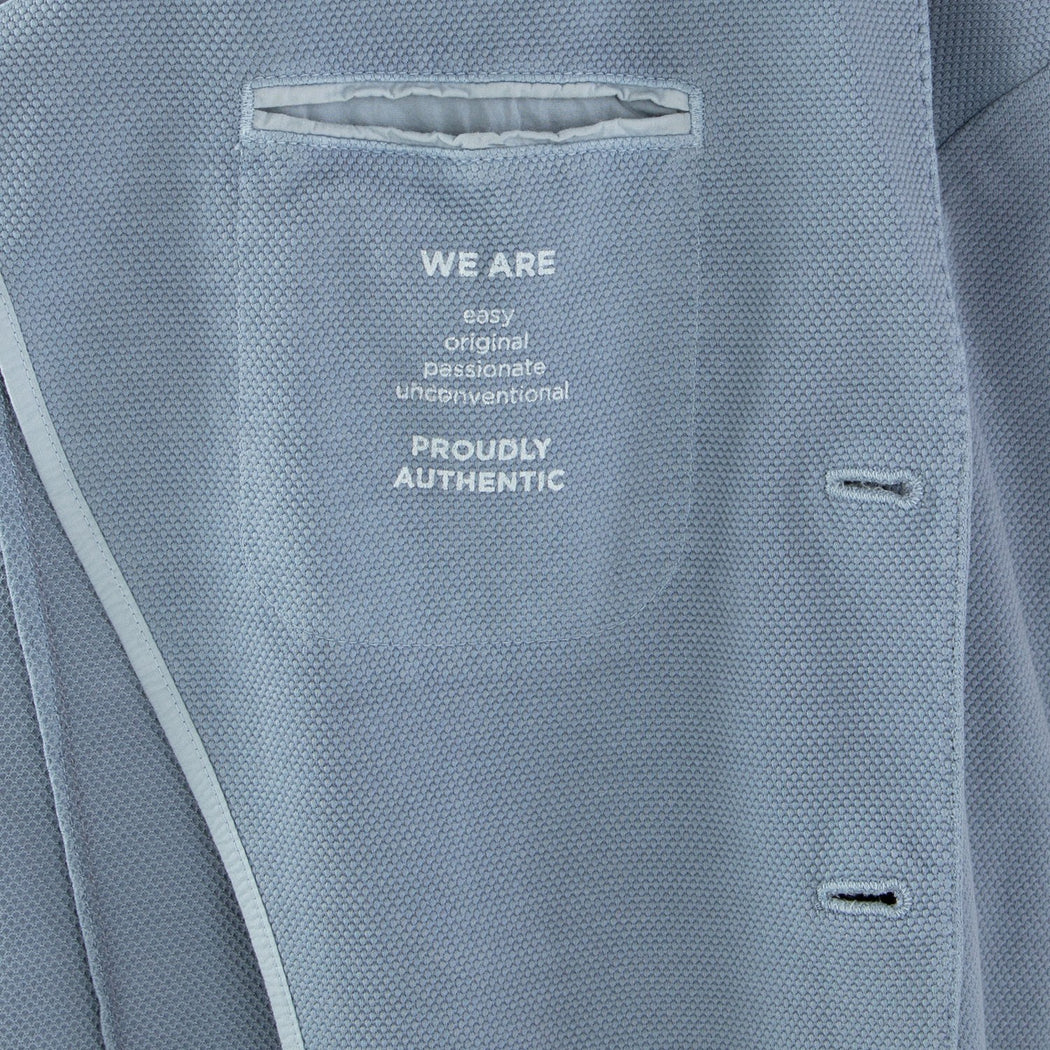 CN4696 GIACCA OXFORD TC  1146T AZZURRO CARTA DA ZUCCHERO
