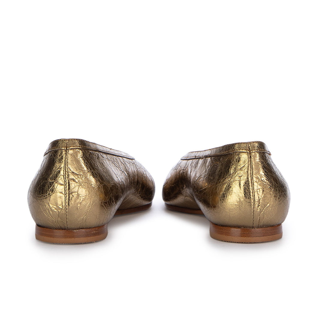 TEO BALLERINA SFODERATA BOMBER  ORO