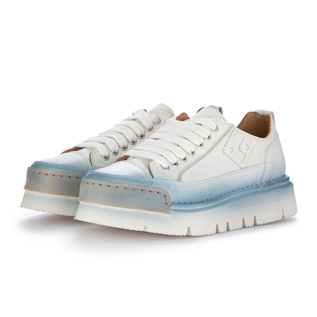 LA PERLA SFUMATA CIELO D1903/O-5AM  BIANCO/AZZURRO