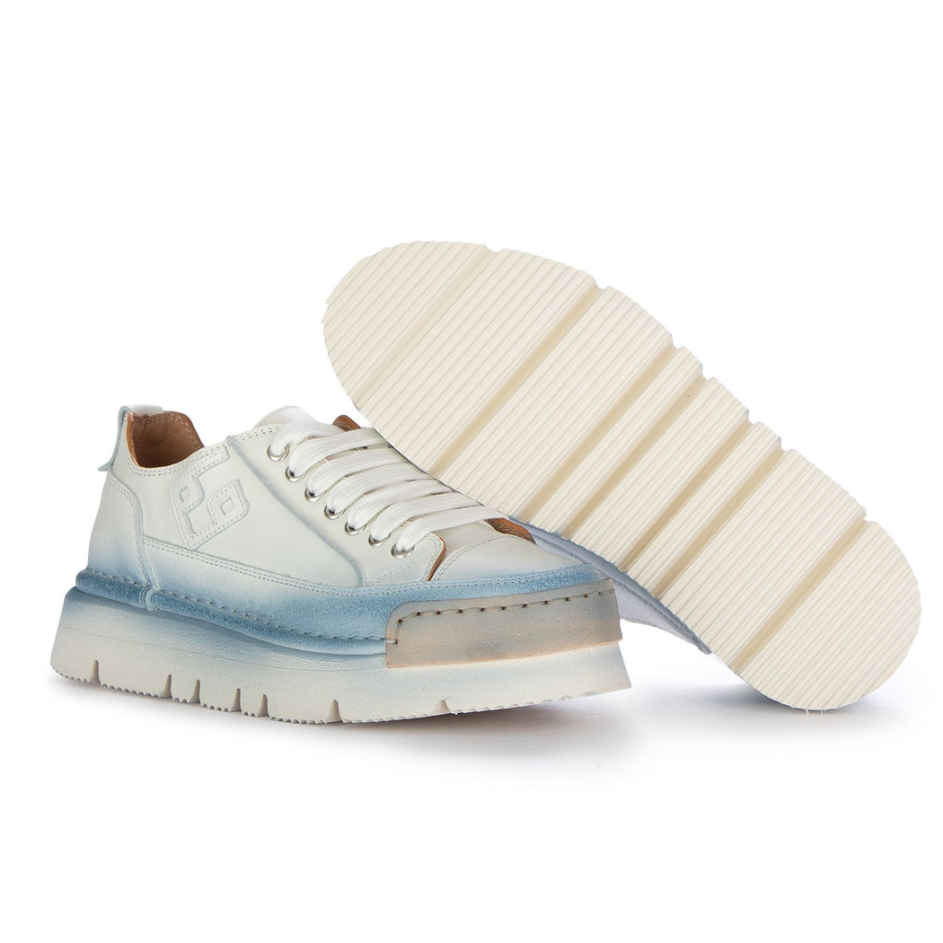 LA PERLA SFUMATA CIELO D1903/O-5AM  BIANCO/AZZURRO