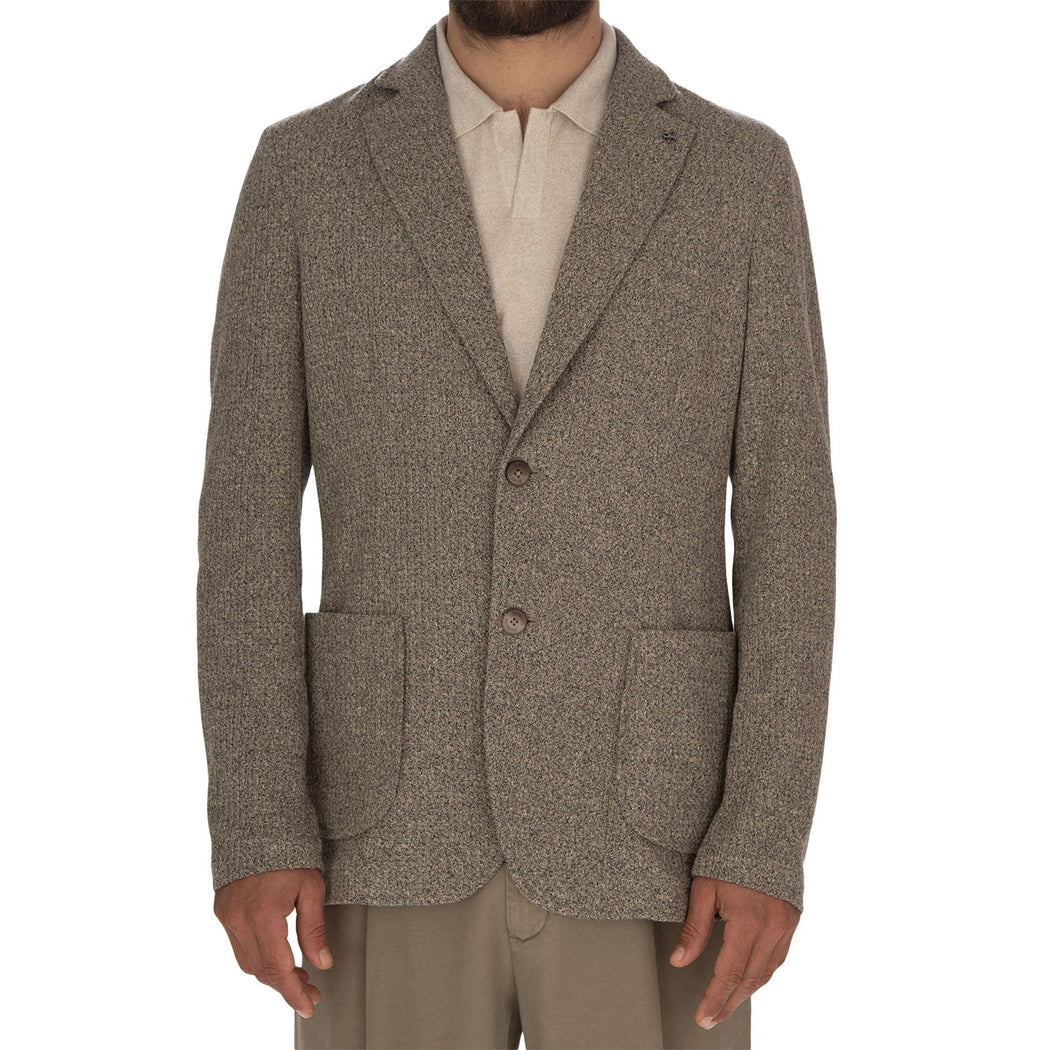 JACKET REGI  0041 BEIGE/NERO