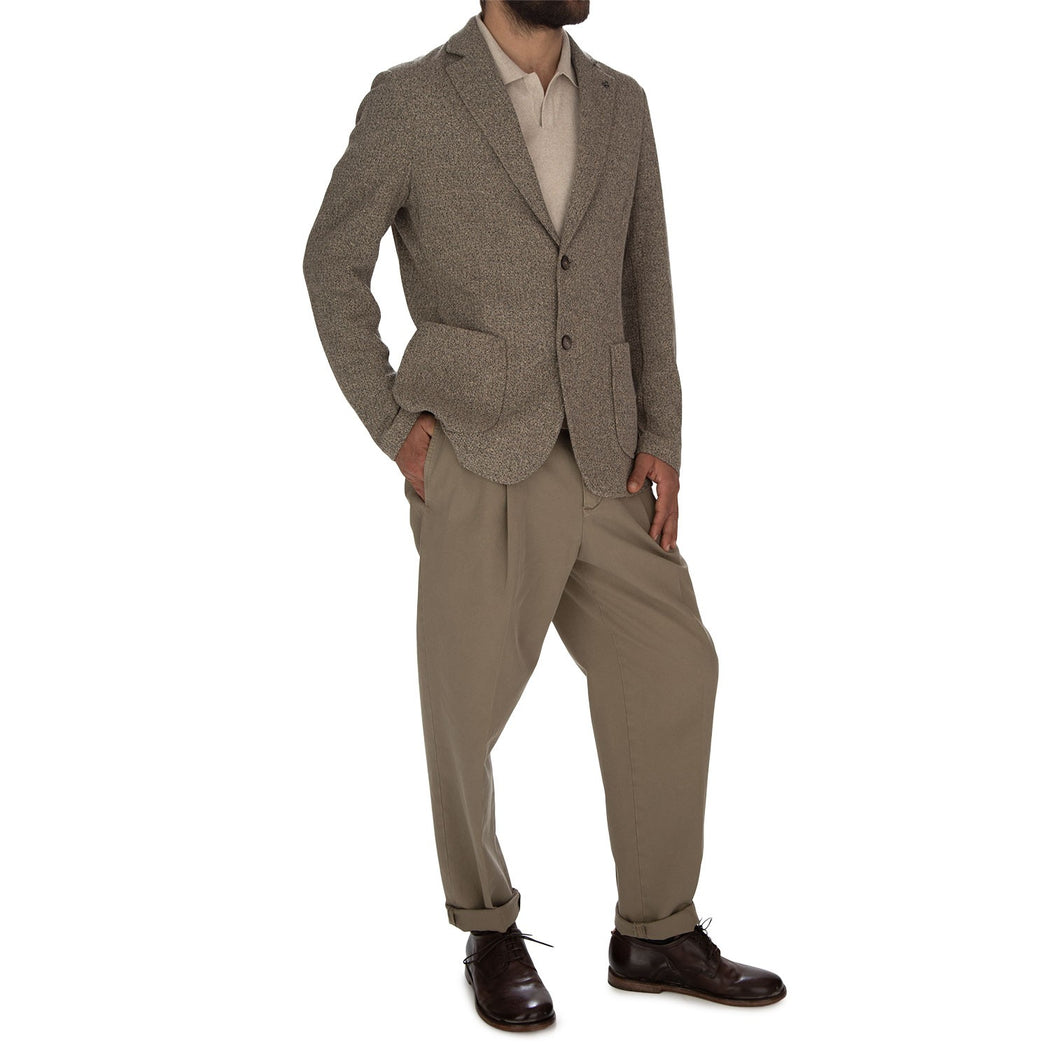 JACKET REGI  0041 BEIGE/NERO