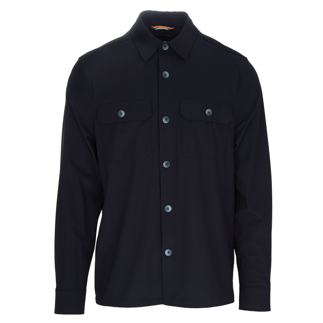 SHIRT JACKET ACTIVE  0003 BLU