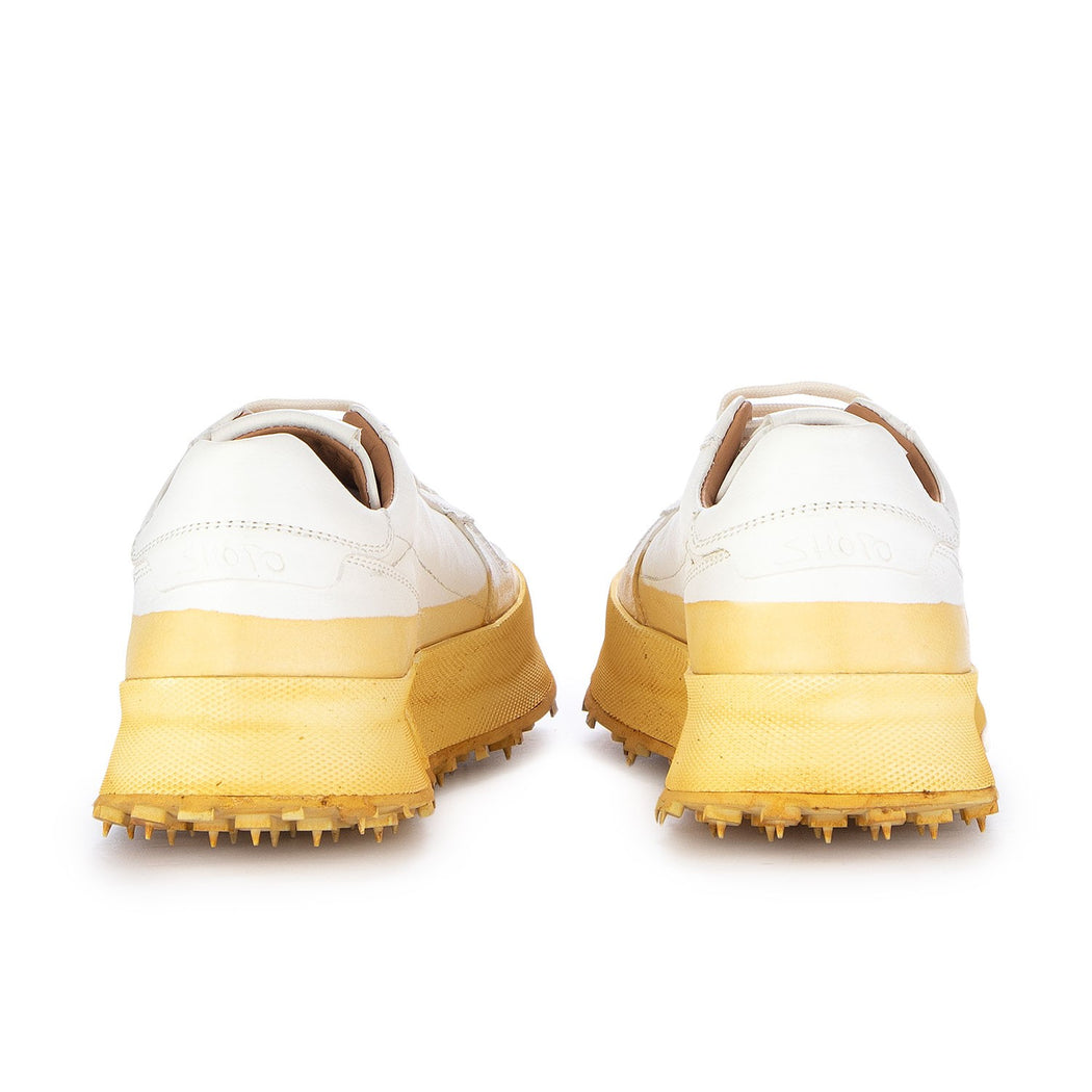 6420 MELODY CLOUD PAGLIA F.098  BIANCO/GIALLO