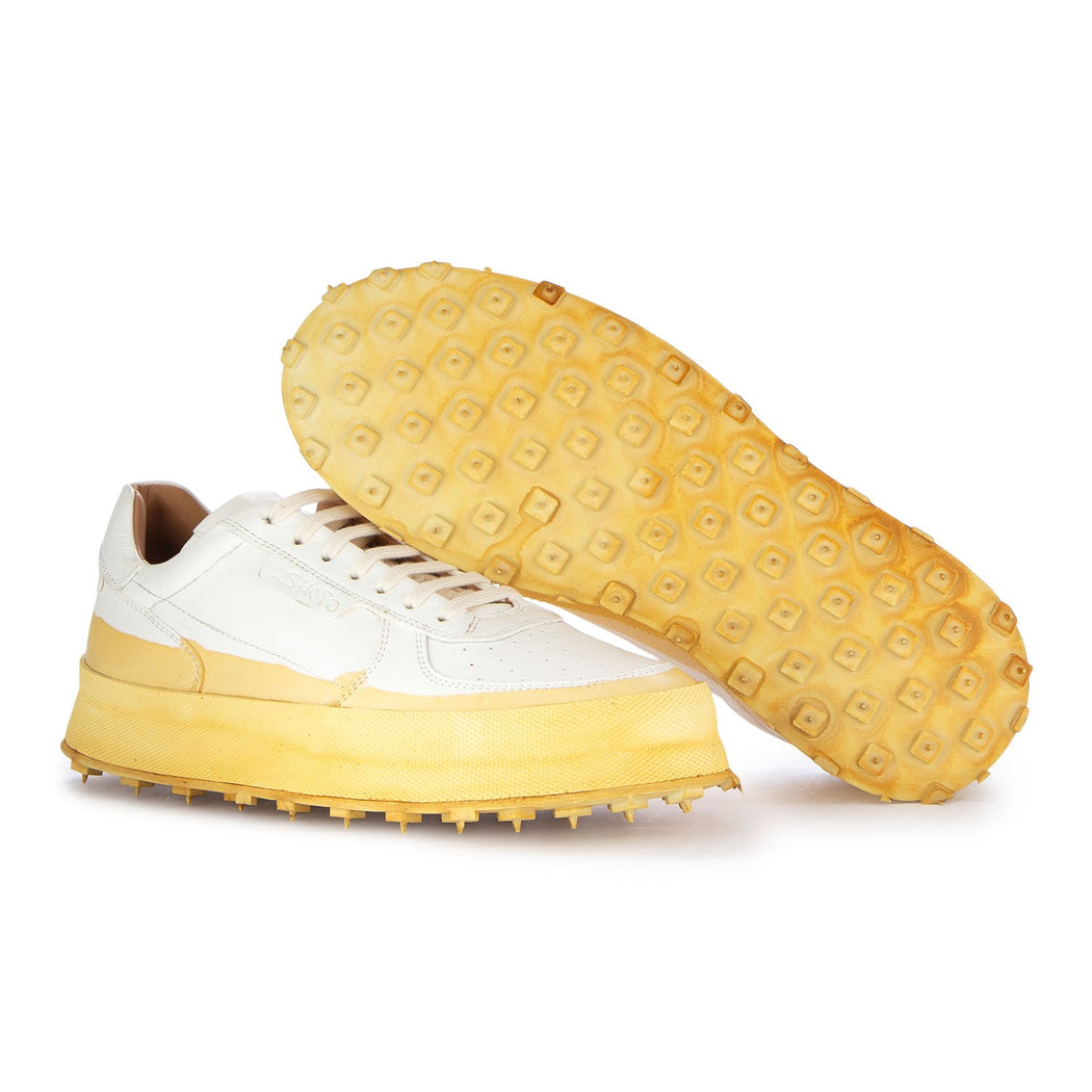 6420 MELODY CLOUD PAGLIA F.098  BIANCO/GIALLO