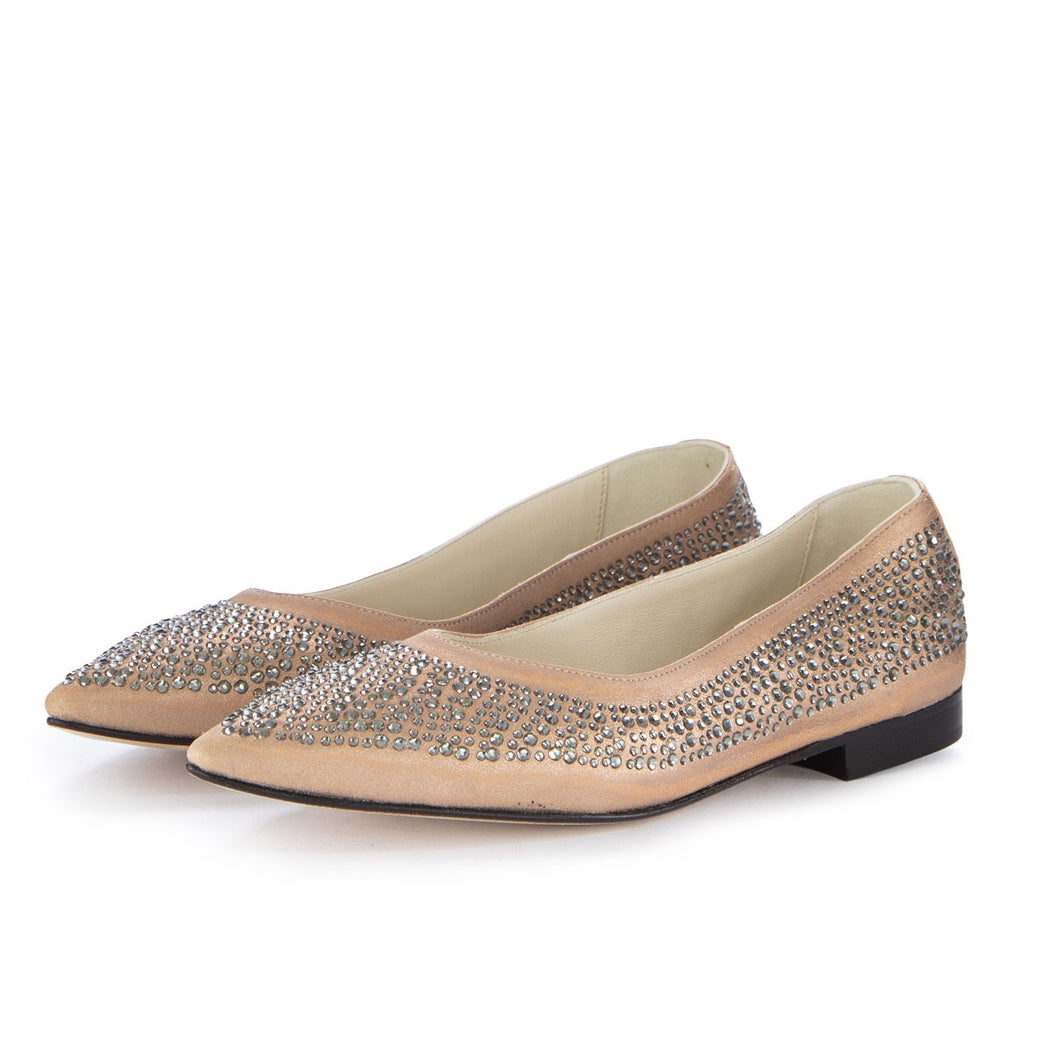 TINNA POLVERE MEKONG STRASS  BEIGE