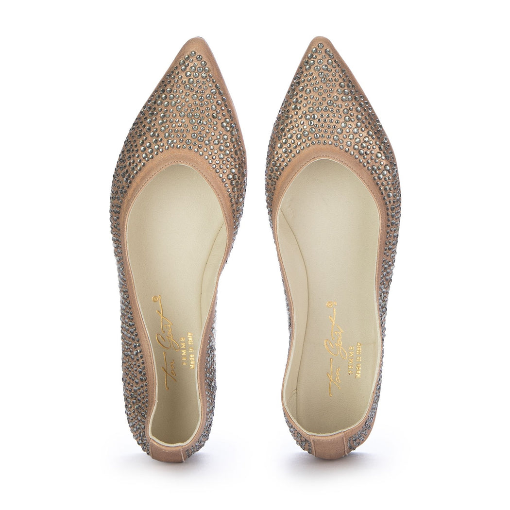 TINNA POLVERE MEKONG STRASS  BEIGE