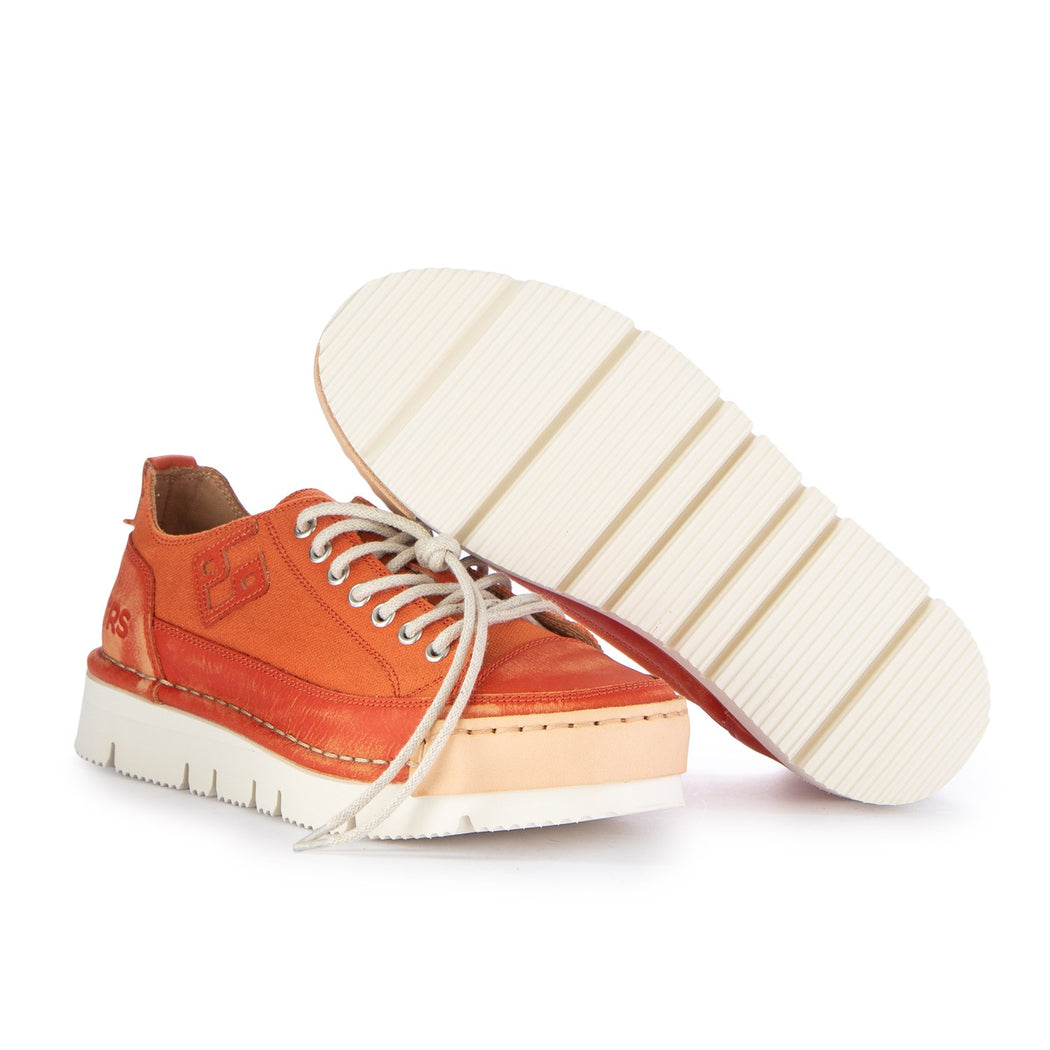 LA PAPAYA CANVAS LOW D1903-5AL  ARANCIONE