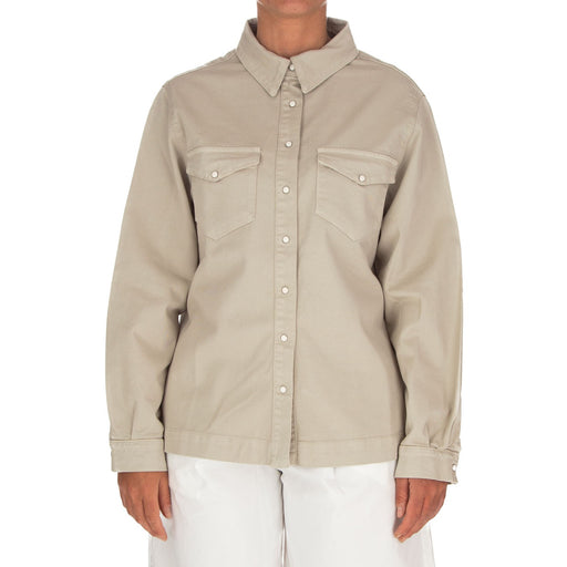 DEMETRA-5 CAMICIA OVER  BEIGE
