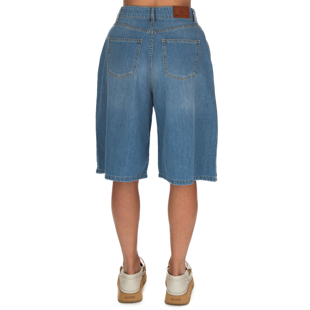 FRESIA-1 BERMUDA DENIM  BLU