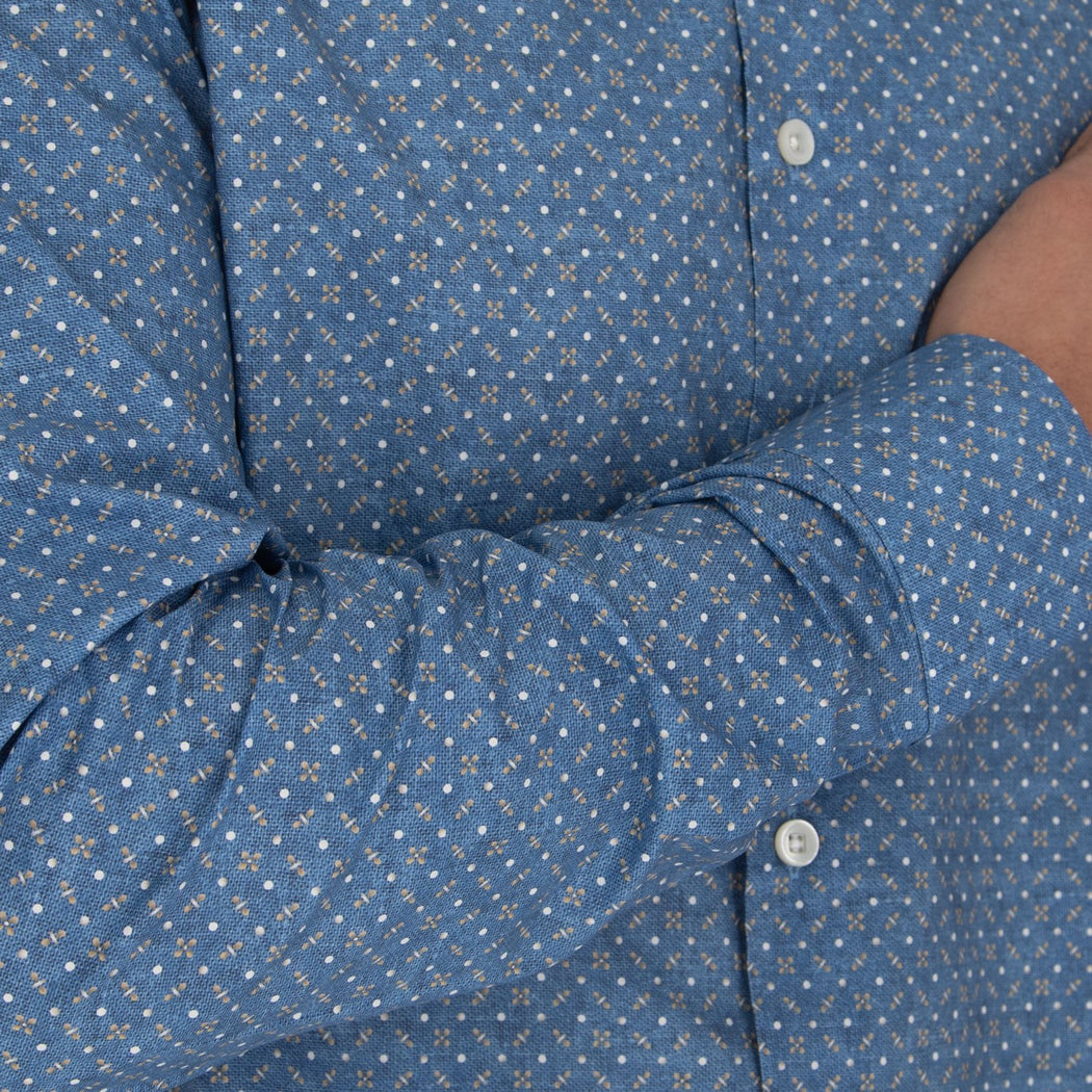B4287  4 BLU DENIM