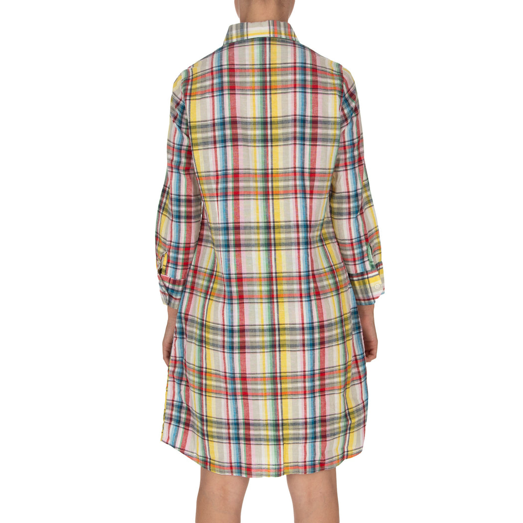 D401 CAMICIONE 034  MULTICOLOR ABITI