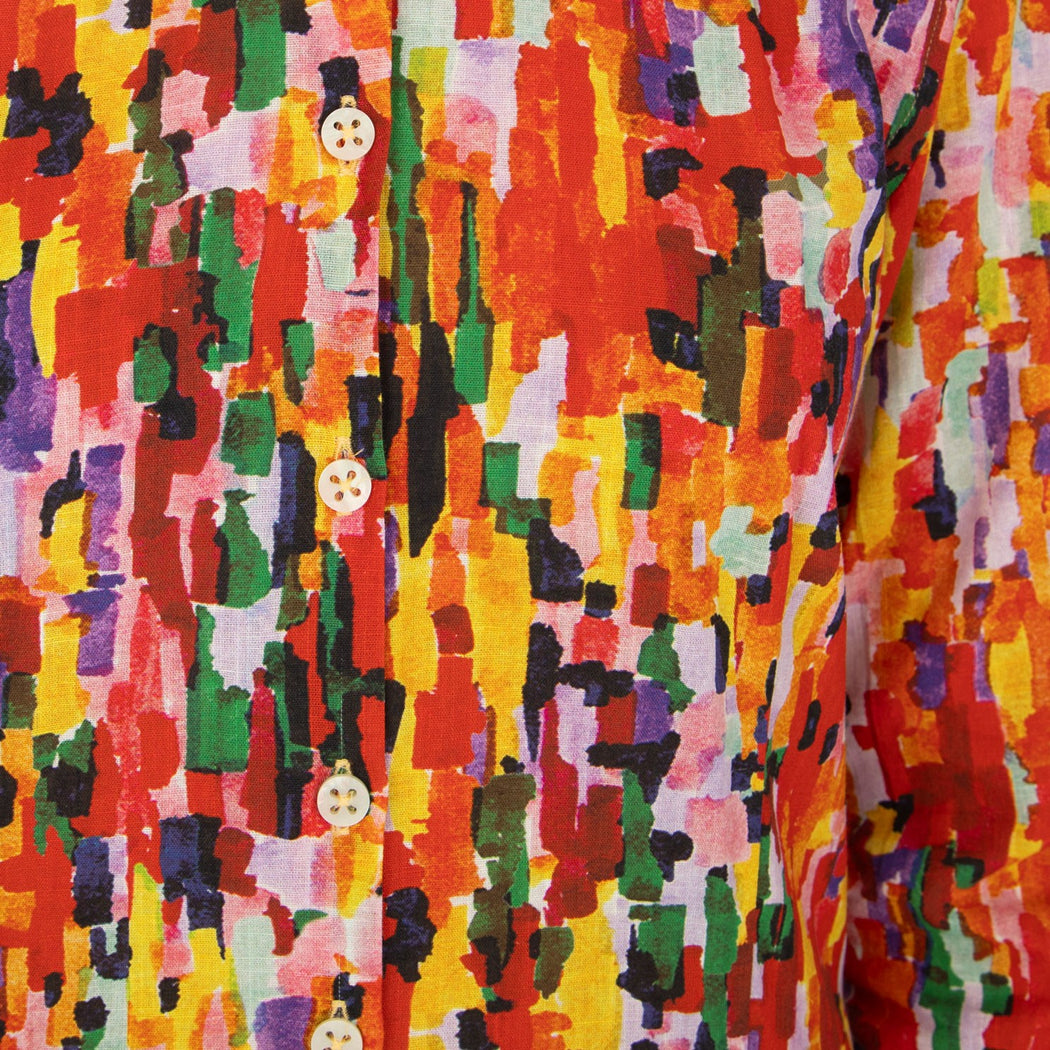 D1119 VESTITO 034  MULTICOLOR