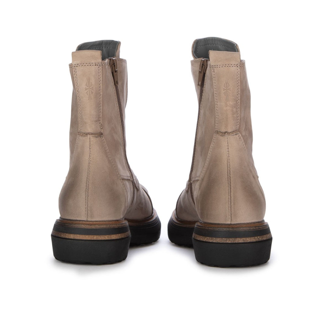 EMI NO LACE YUNA NABUK NATURAL  BEIGE