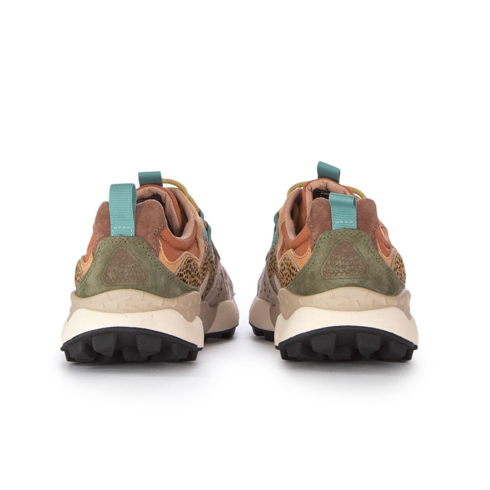 YAMANO 3 SUEDE/PONY HAIR/NYLON  MARRONE/GRIGIO