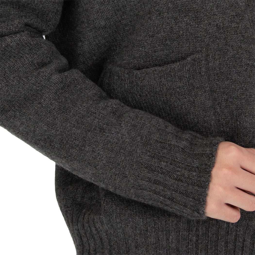 10178 CARDIGAN TASCHE GRIS2  GRIGIO