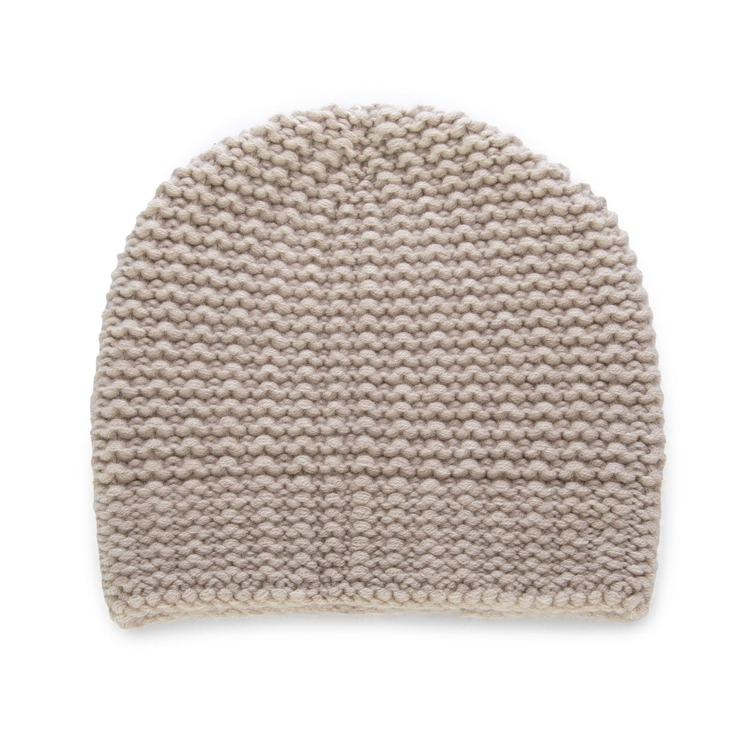 297 BERRETTO PUNTO PANNOCCHIA SILVER  BEIGE