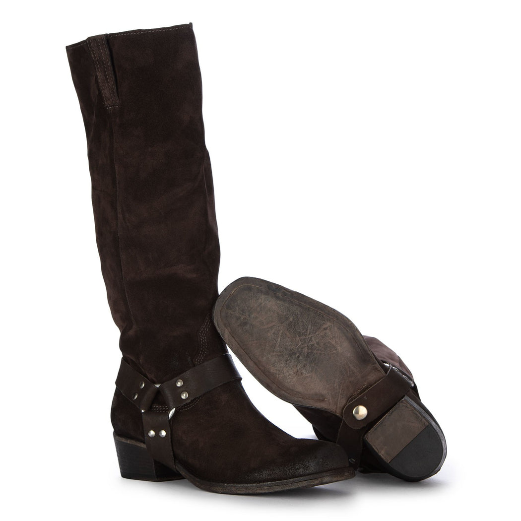 7758 CAMOSCIO OLD T.MORO  MARRONE