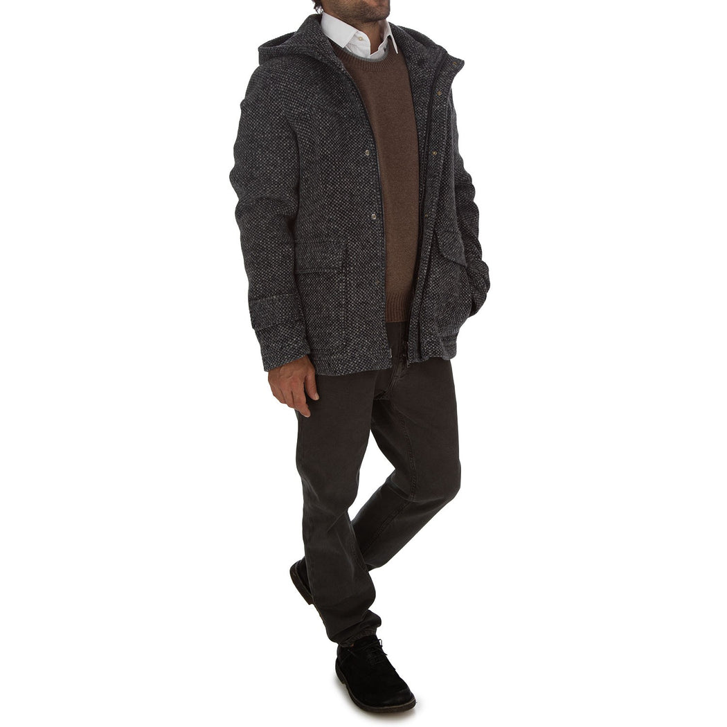 HOODED JACKET BLASIU  0033 BLU