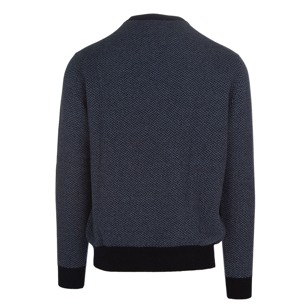 BA5-03 GIROCOLLO SPIGATO 300  BLU/AZZURRO