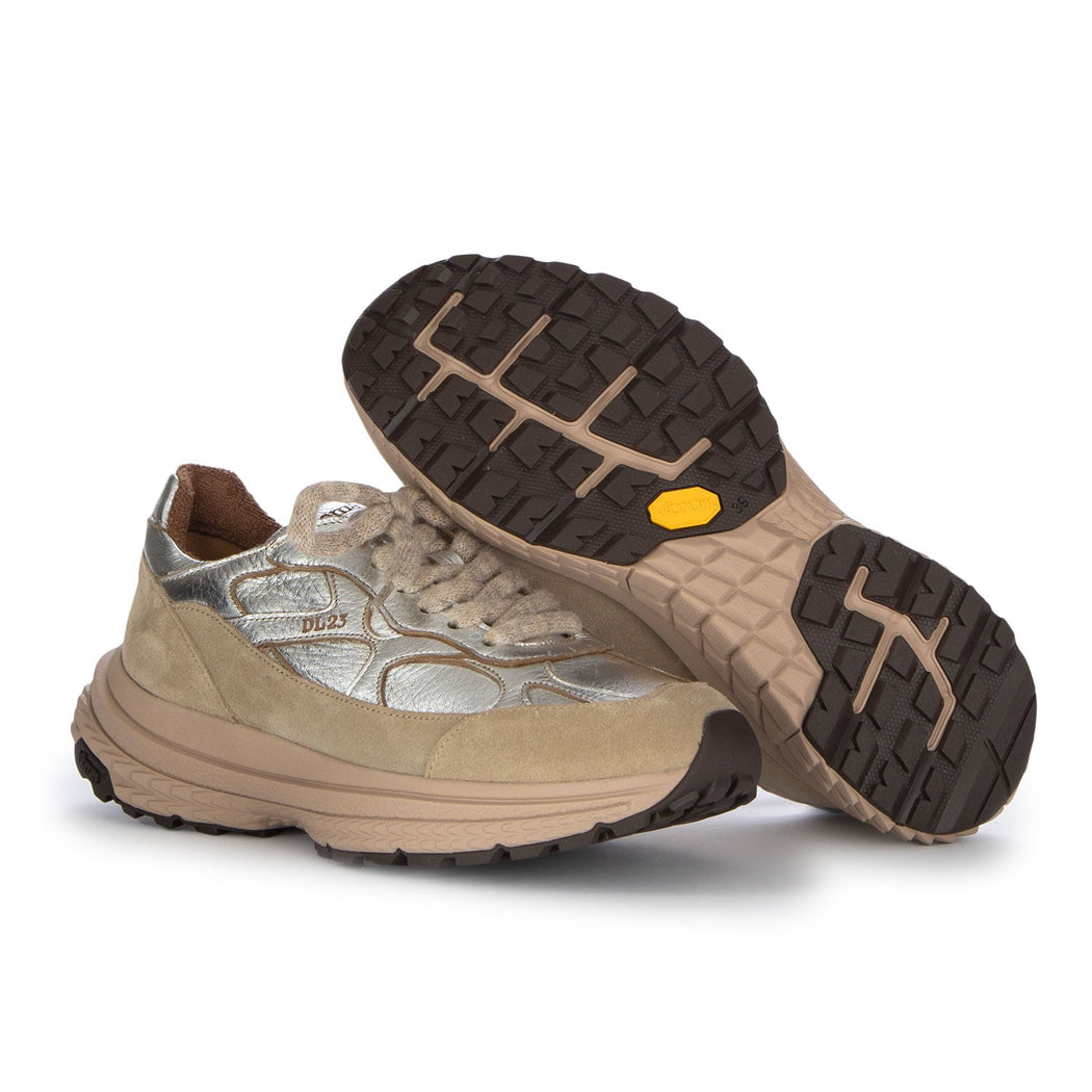 HO01B LAM SOFTY SABBIA  ARGENTO/BEIGE